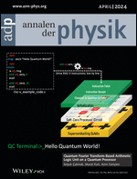 Cover: Annalen der Physik