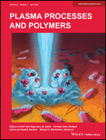 Cover: Plasma Processes and Polymers