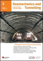 Cover: Geomechanics and Tunnelling