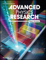 Cover: Advanced Physics Research