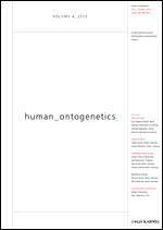 Cover: human_ontogenetics