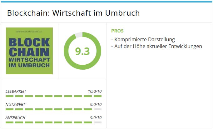 Uhlich, Bettina / Lux, Heinz-Günter; Blockchain - Wirtschaft im Umbruch
