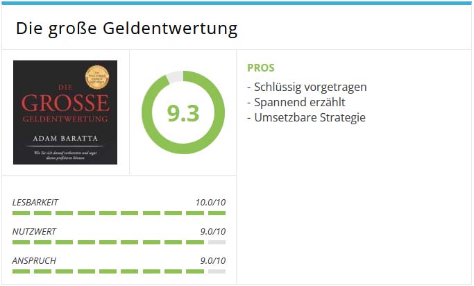 Baratta, Adam; Die große Geldentwertung