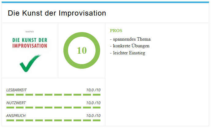 Polzin; Kunst der Improvisation