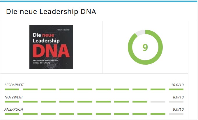 Büchler, Roman P.; Die neue Leadership-DNA