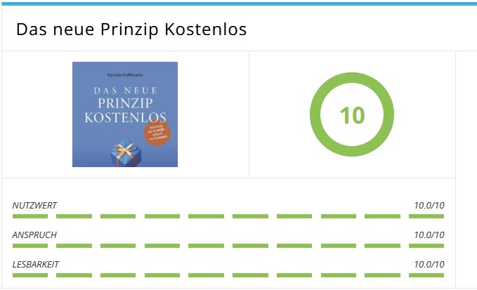 Hoffmann, Kerstin; Das neue Prinzip kostenlos