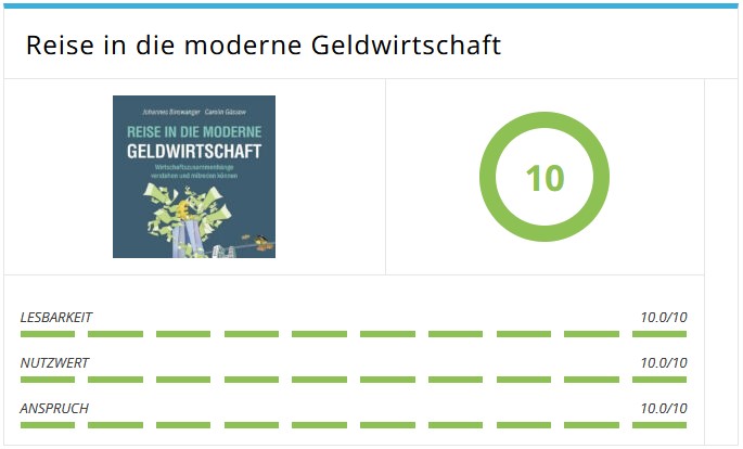 Binswanger, Johannes / Güssow, Carolin; Reise in die moderne Geldwirtschaft