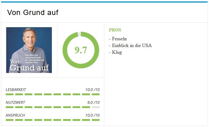 Schultz, Howard; Von Grund auf